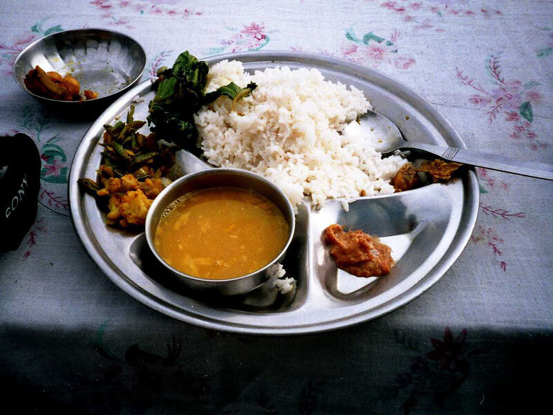 Dal Bhat - Nepal staple meal
