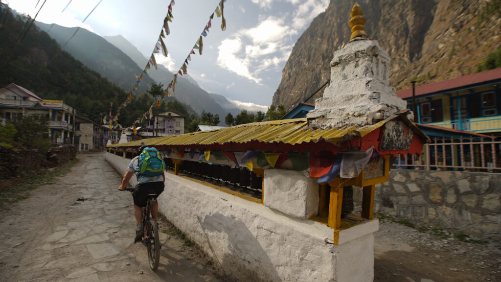 Showing Chame as a mountain village