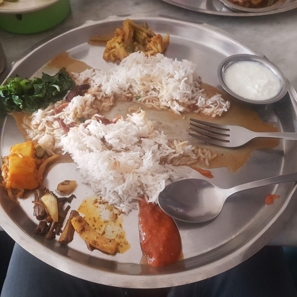 Dal Bhat, Nepali staple food