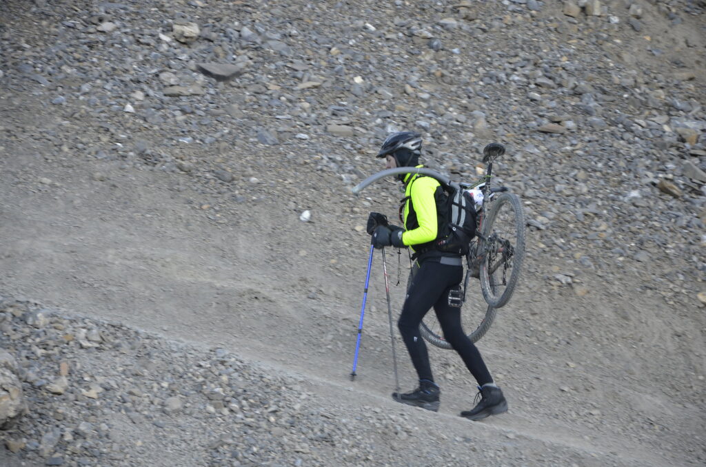 Bike carrying technique