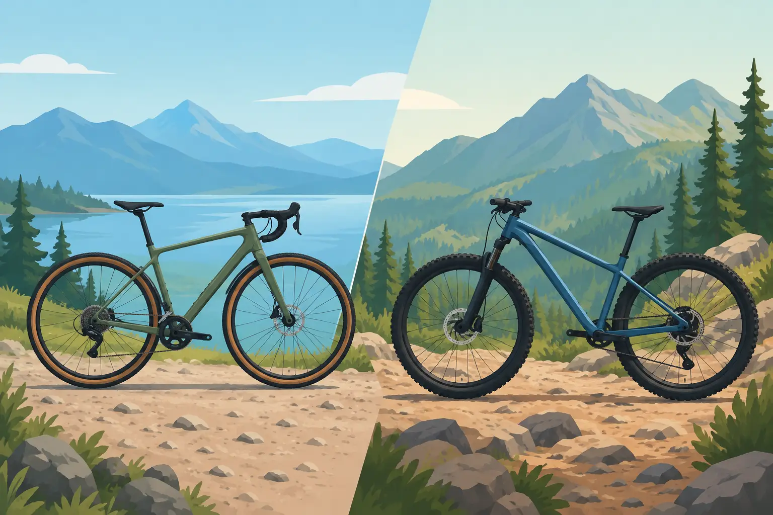 Gravel Bike Versus Hardtail: Which Bike for Adventure?